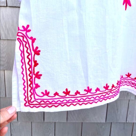 NWOT Asha Tunic W/Brightly Colored Embroidery - Picture 8 of 10